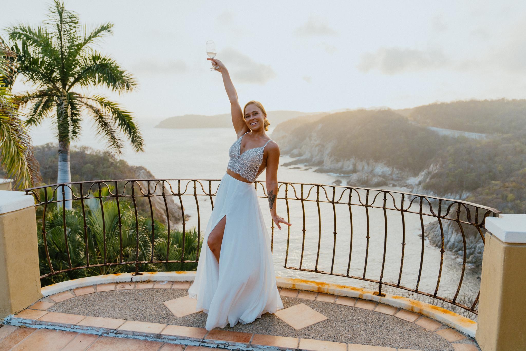 Boda en Las Palmas, Huatulco