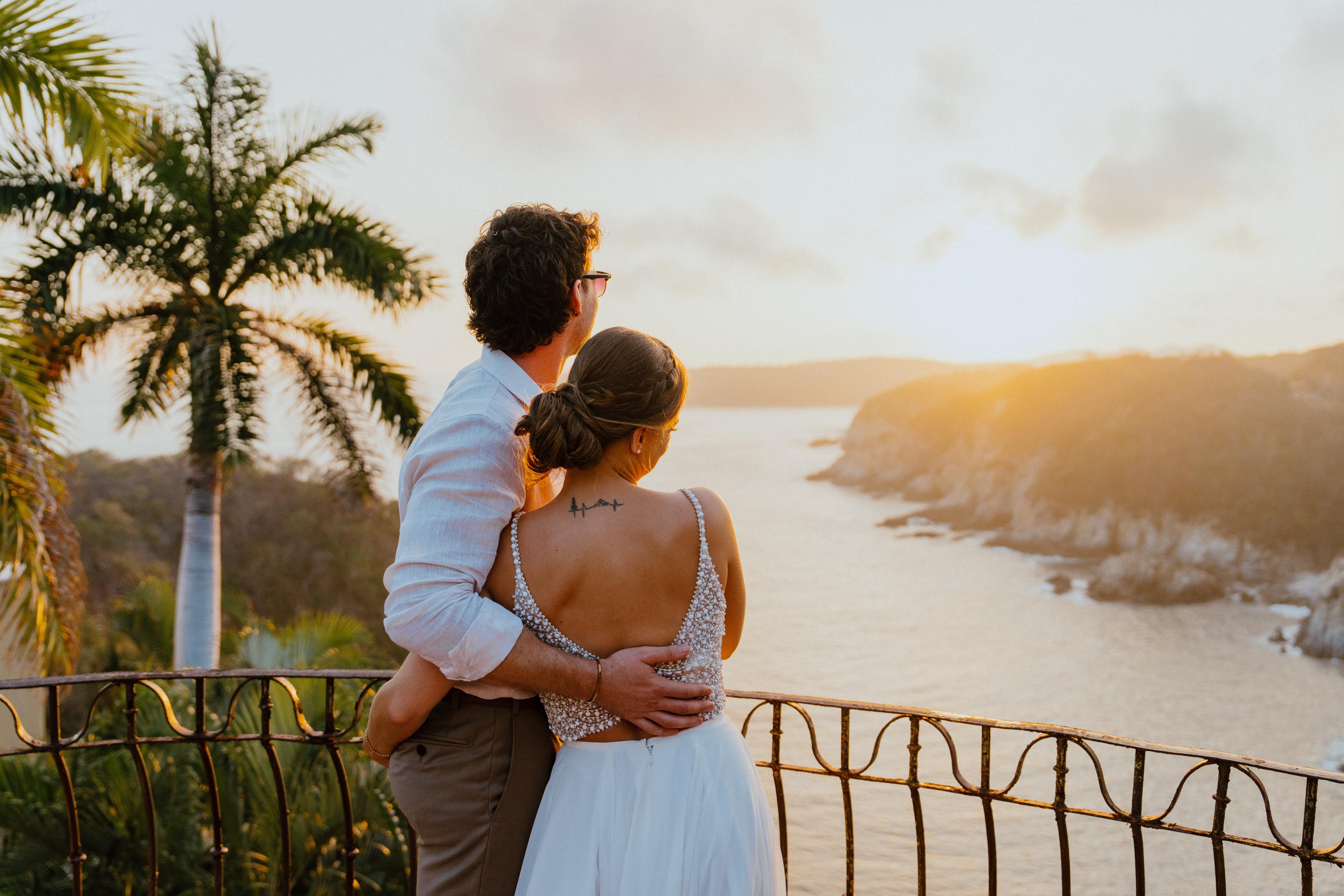 Boda en Las Palmas, Huatulco